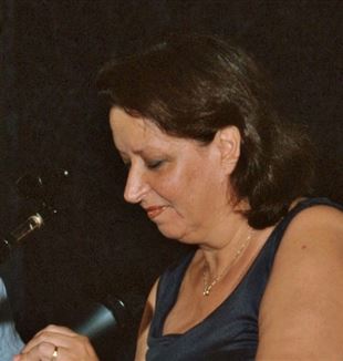Adriana Mascagni en el Meeting de 2001 (Foto Archivo Meeting Rimini)