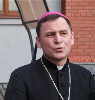 Monseñor Pavlo Honcharuk (Andrzej Lange/Epa/Ansa)